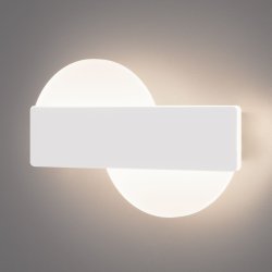 Настенный светодиодный светильник Eurosvet Bona 40143/1 LED белый (a045471)