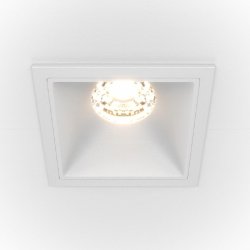 Встраиваемый светодиодный светильник Maytoni Technicall Alfa LED DL043-01-10W4K-SQ-W