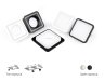 Насадка передняя для корпуса светильника с размером отверстия 70*70mm Ambrella light Diy Spot N7751