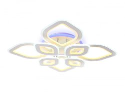Потолочная диммируемая люстра с пультом ДУ Ambrella light Acrylica FA8844
