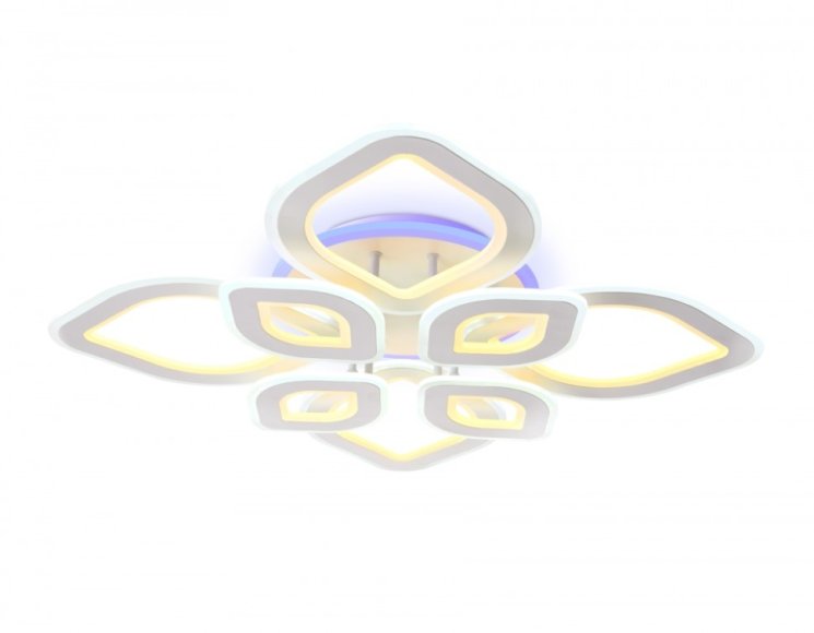 Потолочная диммируемая люстра с пультом ДУ Ambrella light Acrylica FA8844