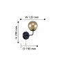 Бра с лампочкой F-Promo Modestus 2344-1W+Lamps E14 P45