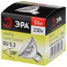 Галогенная лампа GU5.3 50W 3000К (теплый) Эра GU5.3-JCDR (MR16) -50W-230V-CL (C0027365)