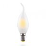 Филаментная светодиодная лампа E14 6W 2800К (теплый) Crystal Voltega 7025