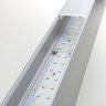 Линейный светодиодный накладной двусторонний светильник 128см 50W 6500K матовое серебро (101-100-40-128) Линейный светодиодный накладной двусторонний светильник Elektrostandard Grand