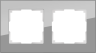 Рамка на 2 поста (серый,стекло) Werkel W0021115