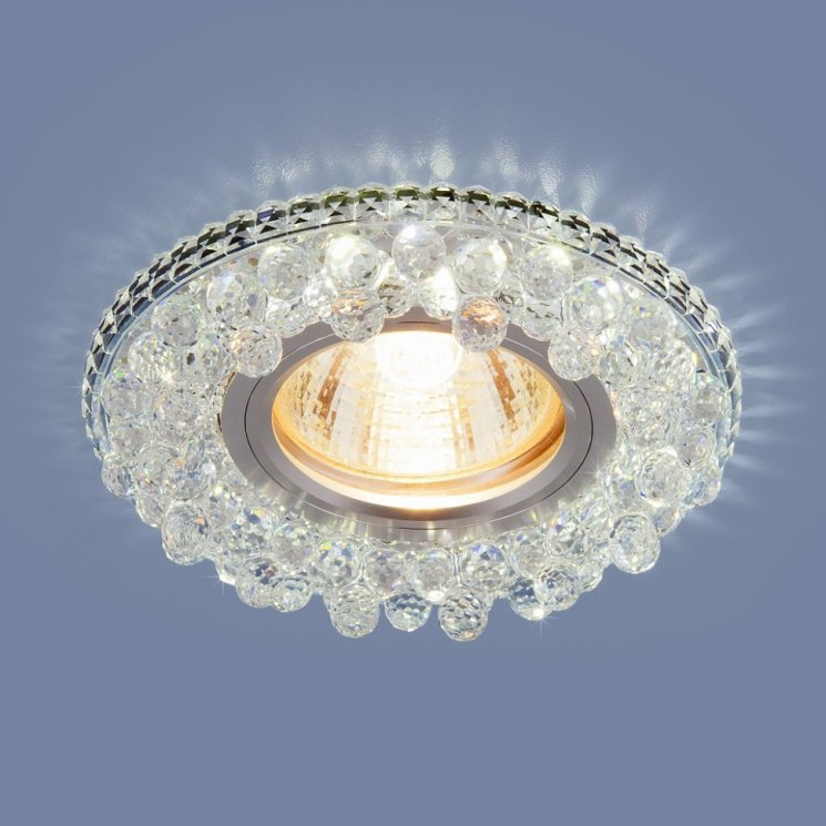 Светильник точечный встраиваемый со светодиодной подсветкой Elektrostandard 2211 MR16 CL (a039674)