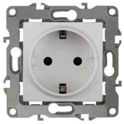 Розетка ЭРА 12 2P E Schuko 16A 250V 12-2001-01 Б0014681