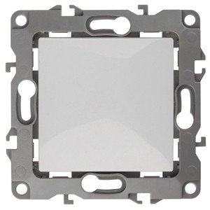 Выключатель одноклавишный ЭРА 12 10AX 250V 12-1001-01 Б0014627