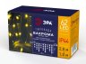 2*1м. Гирлянда Эра Бахрома теплый свет 24V IP44 ENOB-2B (Б0041907)
