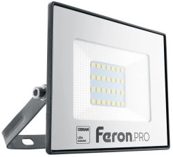 Светодиодный прожектор 30W 6400K (холодный) IP65 Feron PRO LL-1000 41539
