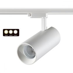 Однофазный LED светильник 30W 3000-6000К для трека Nail Novotech 358746