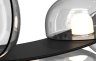 Подвесной светильник Crystal Lux BOSQUE SP7 L3000 BLACK/TRANSPARENT