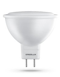 Набор из 10 шт, Светодиодная лампа GU5.3 9W 6500К (холодный) Ergolux LED-JCDR-9W-GU5.3-6K (13626)