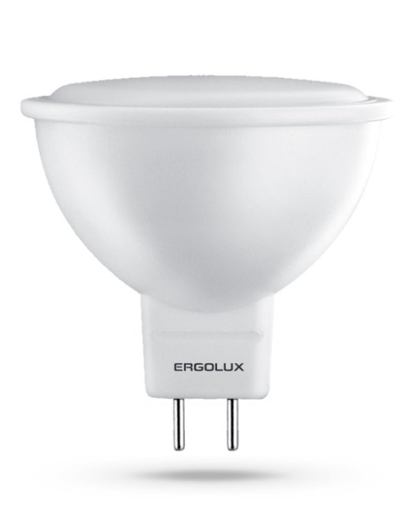 Набор из 10 шт, Светодиодная лампа GU5.3 9W 6500К (холодный) Ergolux LED-JCDR-9W-GU5.3-6K (13626)