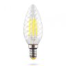 Филаментная светодиодная лампа E14 6W 2800К (теплый) Crystal Voltega 7027