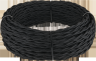 Ретро кабель витой 2х1,5 (черный) Werkel 50 м W6452508