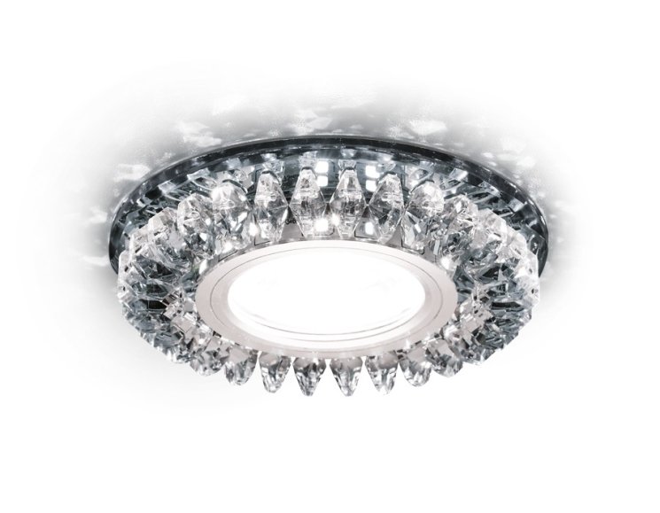 S220 CH Встраиваемый точечный светильник MR16 со светодиодной подсветкой Ambrella light Compo spot