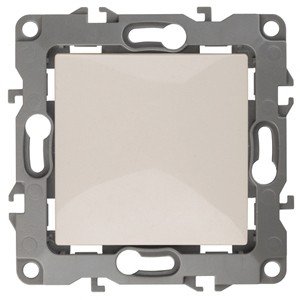Выключатель одноклавишный ЭРА 12 10AX 250V 12-1001-02 Б0014628