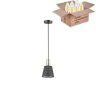 Подвесной светильник с лампочкой Lumion Marcus 3638/1+Lamps E14 Свеча