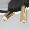 Потолочная люстра с управлением по Wi-Fi Eurosvet Luminari 90247/3 черный/золото Smart (a055664)