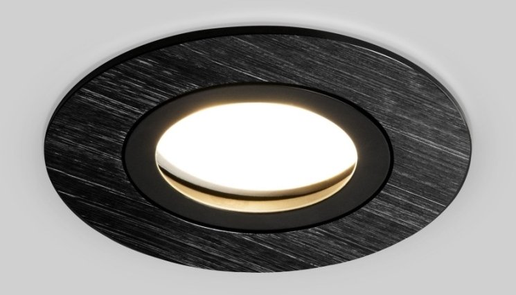 Встраиваемый точечный светильник Elektrostandard Dorma 25001/01 MR16 черный (a057004)