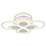 Светодиодная диммируемая люстра с ПДУ Profit Light 5891/4+4B WHT 248W+8W RGB