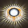 Встраиваемый светильник с LED подсветкой Fametto Luciole DLS-L150 Gu5.3 Glassy/Gold (UL-00003907)