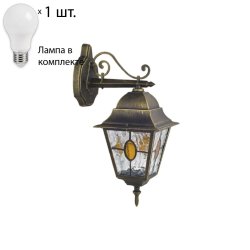 Уличный настенный светильник с лампочкой от Lustrof Загреб 1805-519209
