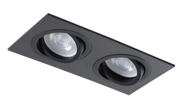 Встраиваемый точечный поворотный светильник Crystal Lux CLT 002C2 BL
