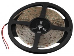 5м. Светодиодная влагозащищенная лента ЭРА 4,8W/m 60LED/m 2835SMD теплый белый 5M KU-2835AD-60D-WW Б0044109