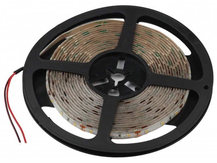 5м. Светодиодная влагозащищенная лента ЭРА 4,8W/m 60LED/m 2835SMD теплый белый 5M KU-2835AD-60D-WW Б0044109