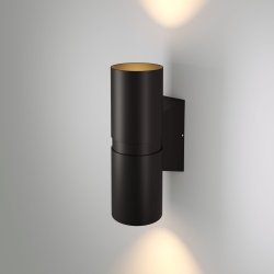 Уличный настенный светильник Elektrostandard Liberty 35124/U черный (a060094)