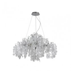 Подвесная люстра Crystal Lux Tenerife SP9 Silver (3181/309)
