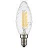 Филаментная светодиодная лампа E14 6W 4000K (белый) C35 LED Lightstar (933704)