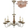 Подвесная люстра с лампочками Velante 307-503-05+Lamps E14 Свеча