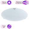 Настенно-потолочный светильник Arte Lamp Plain с поддержкой Алиса A3720PL-3CC-A