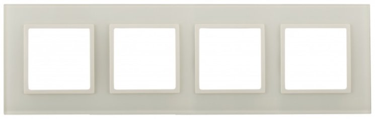 Рамка 4-постовая ЭРА Elegance 14-5104-02 Б0034525