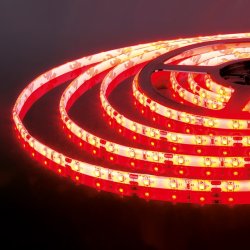 5м. Светодиодная лента красного цвета 2835, 4,8W, 12V, 60LED/m, IP65 Elektrostandard (a040998)