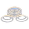Светодиодная диммируемая люстра с ПДУ Profit Light 8027/3+3 WHT B
