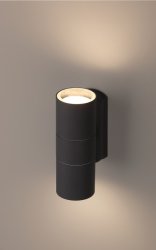 Уличный настенный светильник ЭРА Design WL28 GY