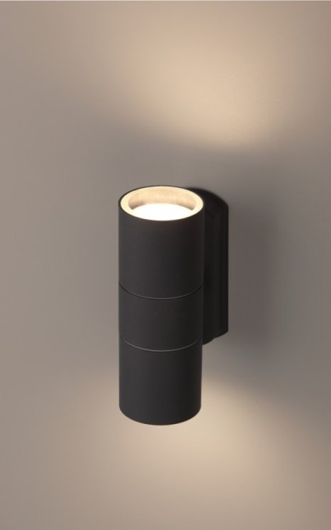 Уличный настенный светильник ЭРА Design WL28 GY