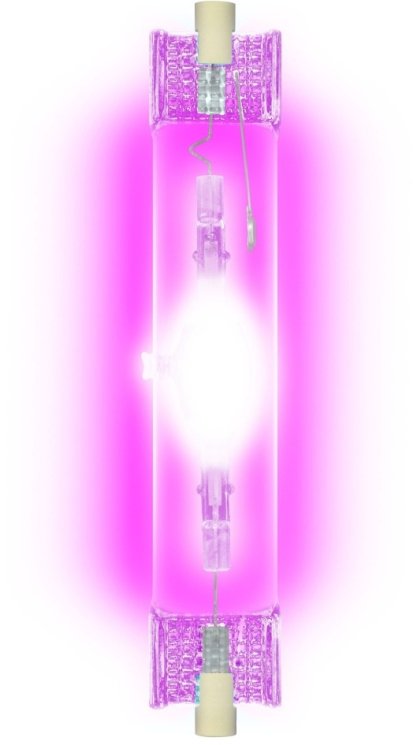 Металлогалогенная лампа R7s 150W пурпурный Uniel MH-DE-150-PURPLE-R7s (4851)
