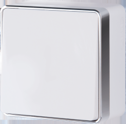 Выключатель одноклавишный Gallant (белый) Werkel W5010001