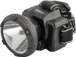 Светодиодный налобный фонарь на аккумуляторе. Дальность 20м. Ultraflash LED5366 11649