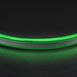 1м. Неоновая лента зеленого цвета 9,6W, 220V, 120LED/m, IP65 Lightstar Neoled 430107
