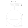 Однофазный LED светильник 13W для трека Glob Elektrostandard MRL 1015 (a053138)