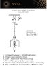 Светильник подвесной Aployt Korin APL.613.06.01