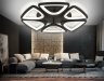 Потолочная диммируемая люстра с пультом ДУ Ambrella light Original FA4495
