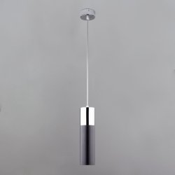 Подвесной светильник Eurosvet 50135/1 LED хром/черный